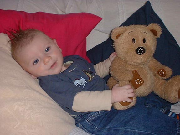 [A Boy and his bear]